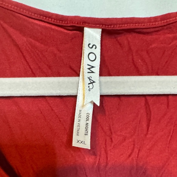 Soma Red Plaid Pajama Set - Picture 3 of 7